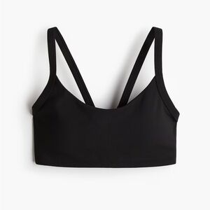 Black Sports Bra